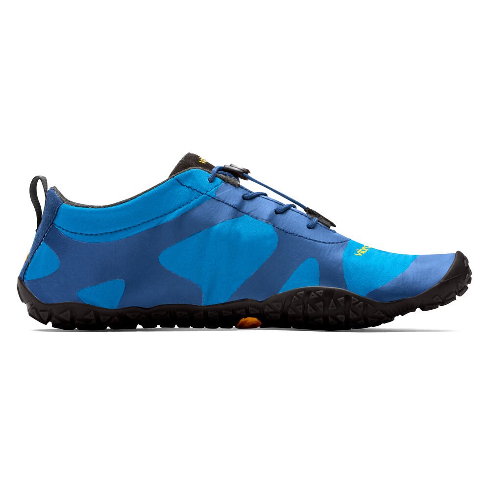 Vibram Five Fingers Mens V-Alpha - Hiking Shoes Blue/Black - DWE394017